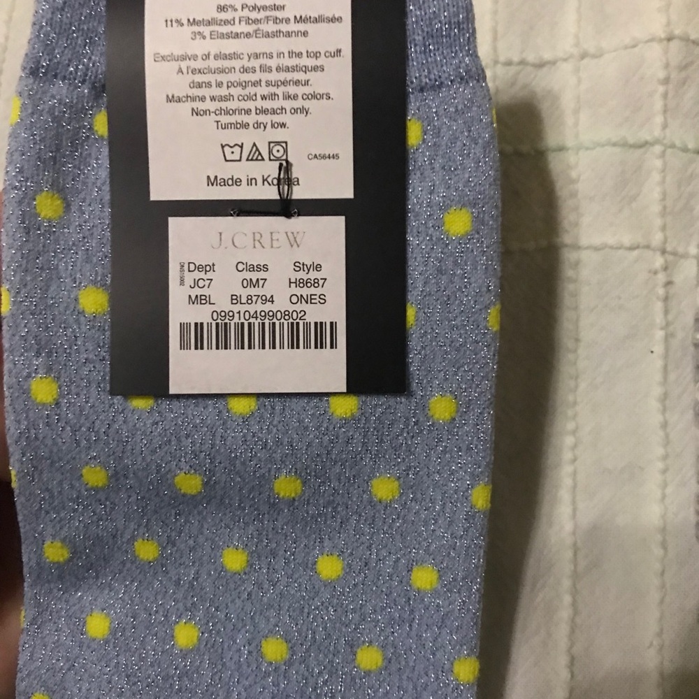 Bundle of 4 J.Crew Socks Womens One Size NWT - Picture 5 of 6